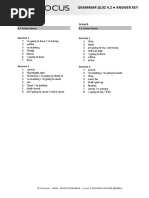 Focus3 2E Grammar Quiz Unit4 2 GroupA B ANSWERS