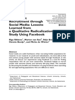 Recruiting Hidden Populations Through Social Media: Lessons from a Qualitative Radicalization Study