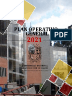 Plan Operativo General 2021 UDFJC