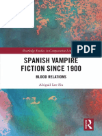 (Routledge Studies in Comparative Literature) Abigail Lee Six - Spanish Vampire Fiction Since 1900 - Blood Relations-Routledge (2019)