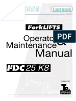 25 K8 Operator's Manual Guide