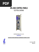 Arl-200S Control Panels: Electrical Diagrams