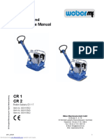 Operating and Maintenance Manual for Robin-Subaru EX 17 Soil Compactors