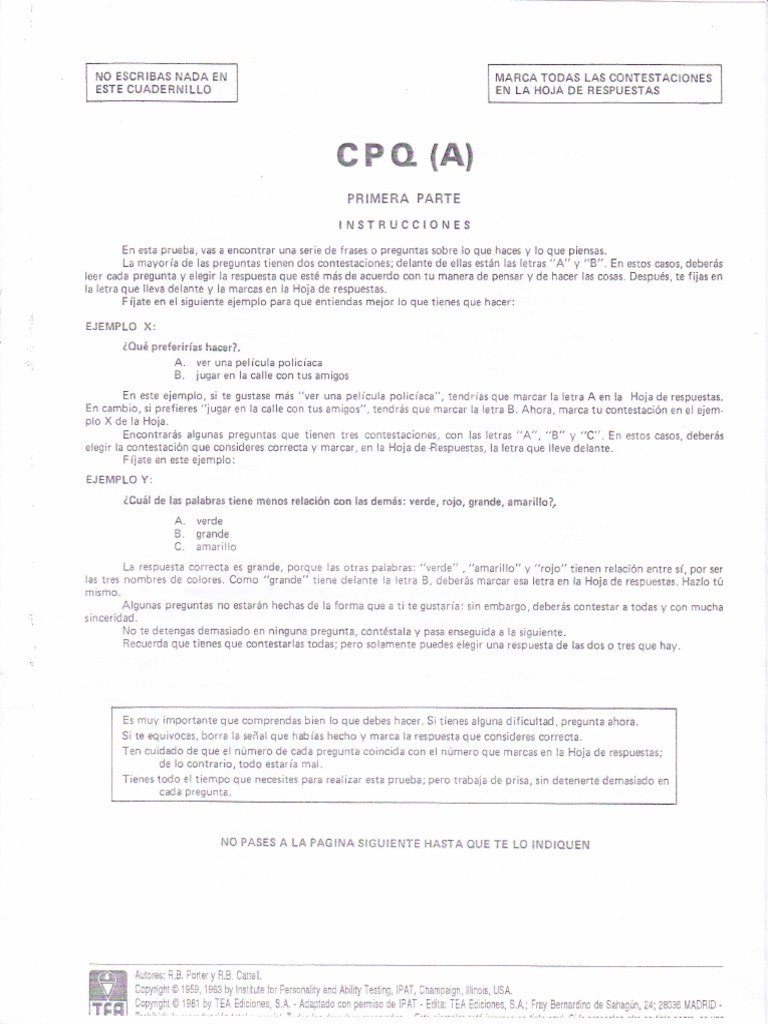 CPQ (A) - Test | PDF