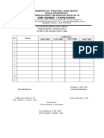 Daftar Hadir Pemateri