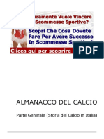 Storia Del Calcio in Italia