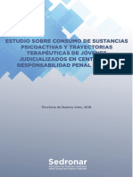 Oad 2018 Estudio Consumo de Sustancias Psicoactivas y Trayectorias Terapeuticas de Jovenes Judicializados Buenos Aires