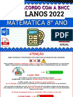 Matemática - 8 Ano - Planejamentos (1)