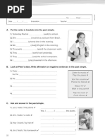 8º Past simple - regular verbs