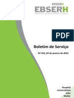 Boletim de Serviço 453, 02-01-2023