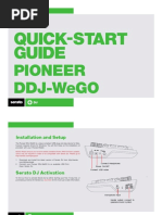 Pioneer DDJ-WeGo Quickstart Guide