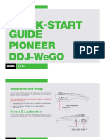 Pioneer DDJ-WeGo Quickstart Guide