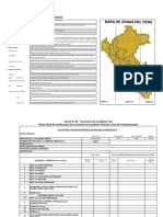 Inventario de condición vial de ruta vecinal PA-572