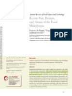 De Filippis - Recent Past, Present, and Future of The Food Microbioma - Annurev-Food-030117-012312