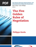 Download The Five Golden Rules of Negotiation by Business Expert Press SN62488648 doc pdf