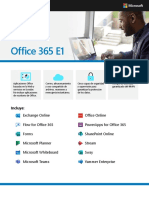 Office 365 E1: Incluye