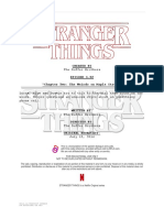 Stranger Things Transcript 102 Chapter Two The Weirdo On Maple Street