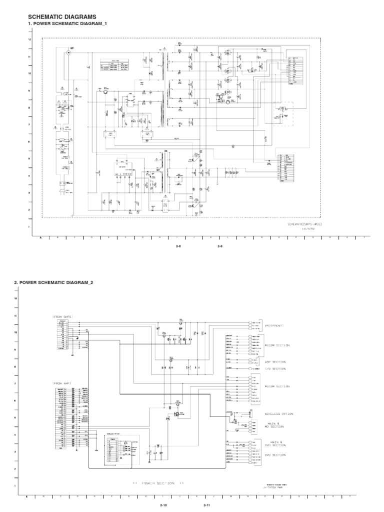 A concise guide to power schematic diagrams 1 and 2 unpacking the