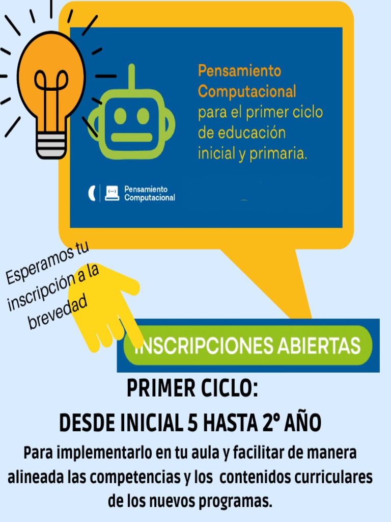 Actividades de Pensamiento Computacional en Primaria | PDF