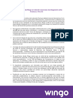 Postura Institucional de Wingo en Relación Al Proceso de Integración Entre Avianca y Viva Air VF 9feb23