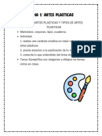 Ficha 1 Artes Plasticas