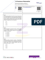 Tes Evaluasi - Mathematical Modelling and Ratio 2