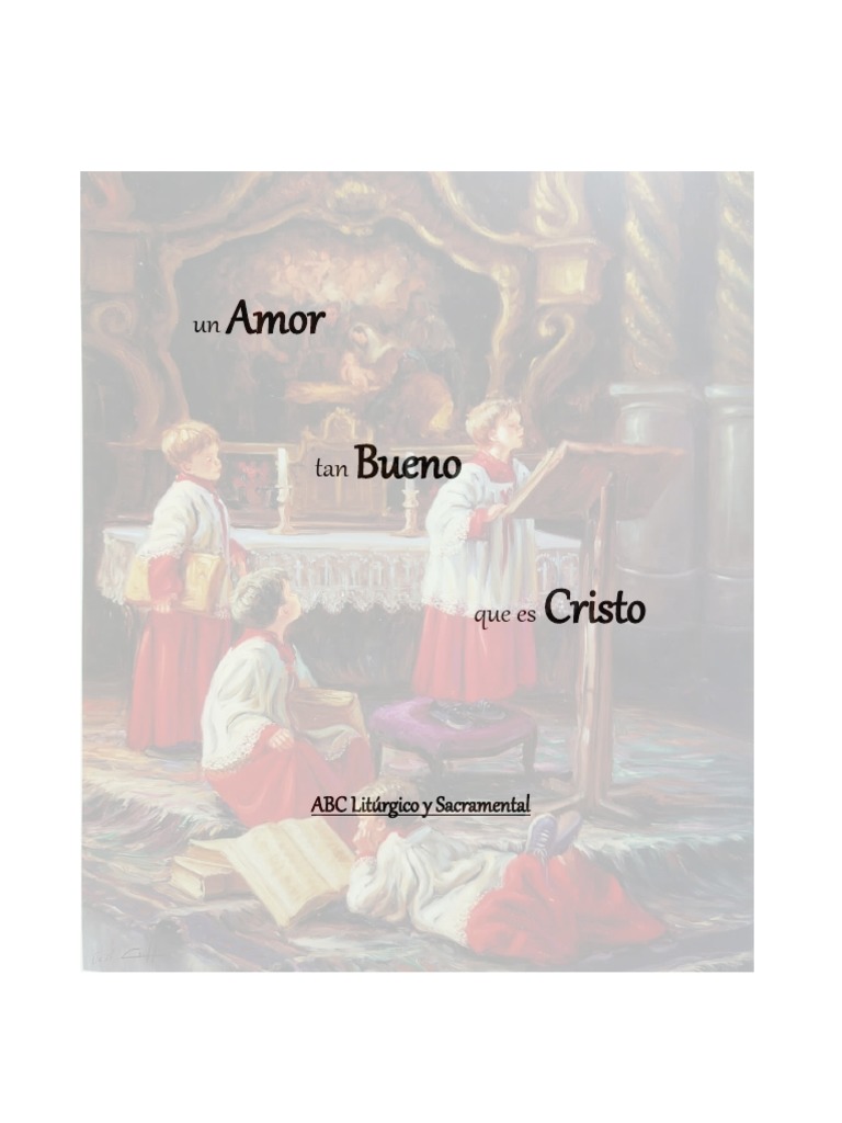 Manual Para Monaguillos Pdf Eucaristía Misa Liturgia