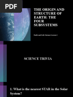 2. THE FOUR SUBSYTEMS OF EARTH