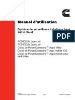 Manuel Manuel D D''utilisation Utilisation: Système de Surveillance À Distance Basé Sur Le Cloud