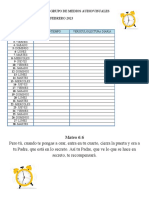 Record de Oración Grupo de Medios Feb