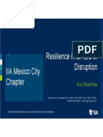 1a. Resiliencia en Una Era de Disrupción