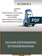 NEURO ASKEP KETIDAKBERDAYAAN KLP 6