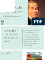 La Critica Del Juicio de Kant