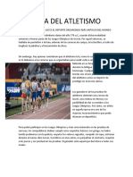 Historia Del Atletismo