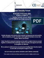 Cyber Forum Program 2022
