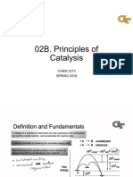 02B Principles of Catalysis Annotated Notes (2313Spr2018)