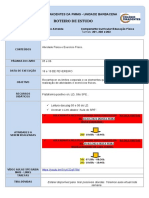 Roteiro de Estudo: Colégio Tiradentes Da PMMG - Unidade Barbacena