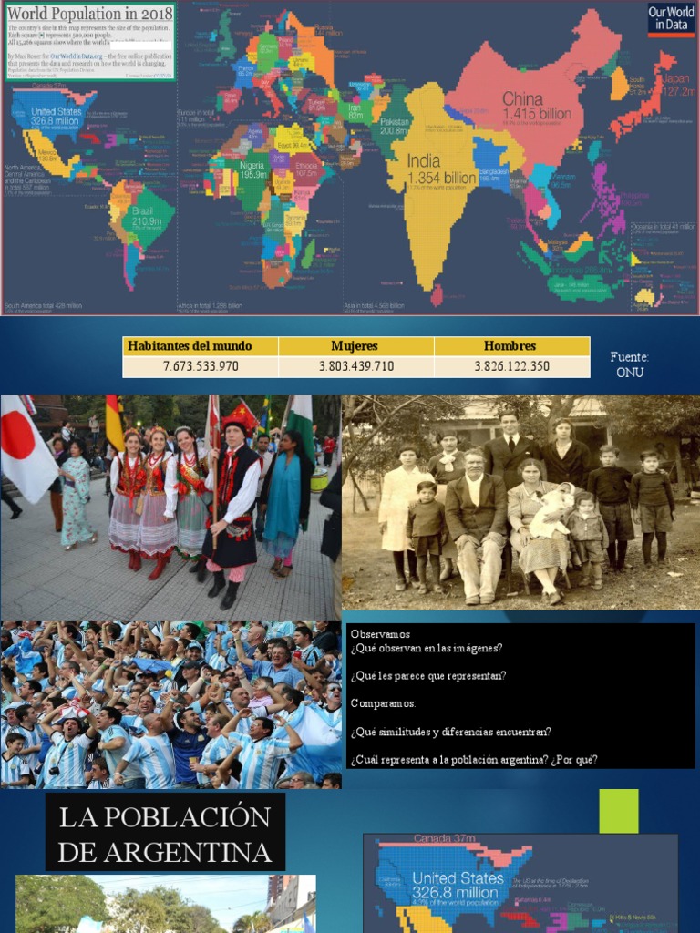 La Poblacion de Argentina Descargar gratis PDF Población Demografía