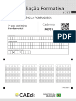 Ensino Fundamental avaliação português