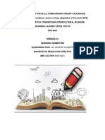Redacción y partes de la redacción: introducción, desarrollo y conclusión