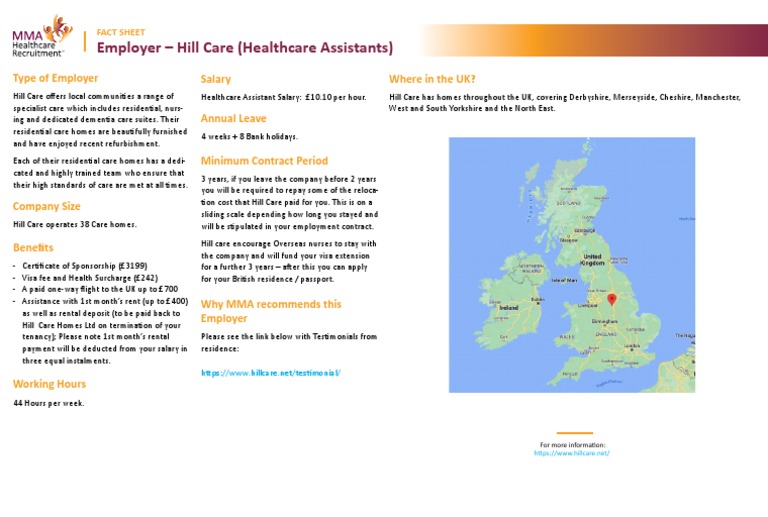 (HCA) Fact Sheet Hill Care PDF Fee Salary