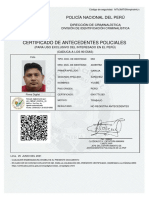 Certifica Do Antecedent Es Policia Les