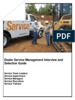 Dealer Service Management Interview Selection Guide 090308 Rev E-3570