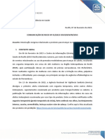 Comunicado de Risco Nº 01.2023