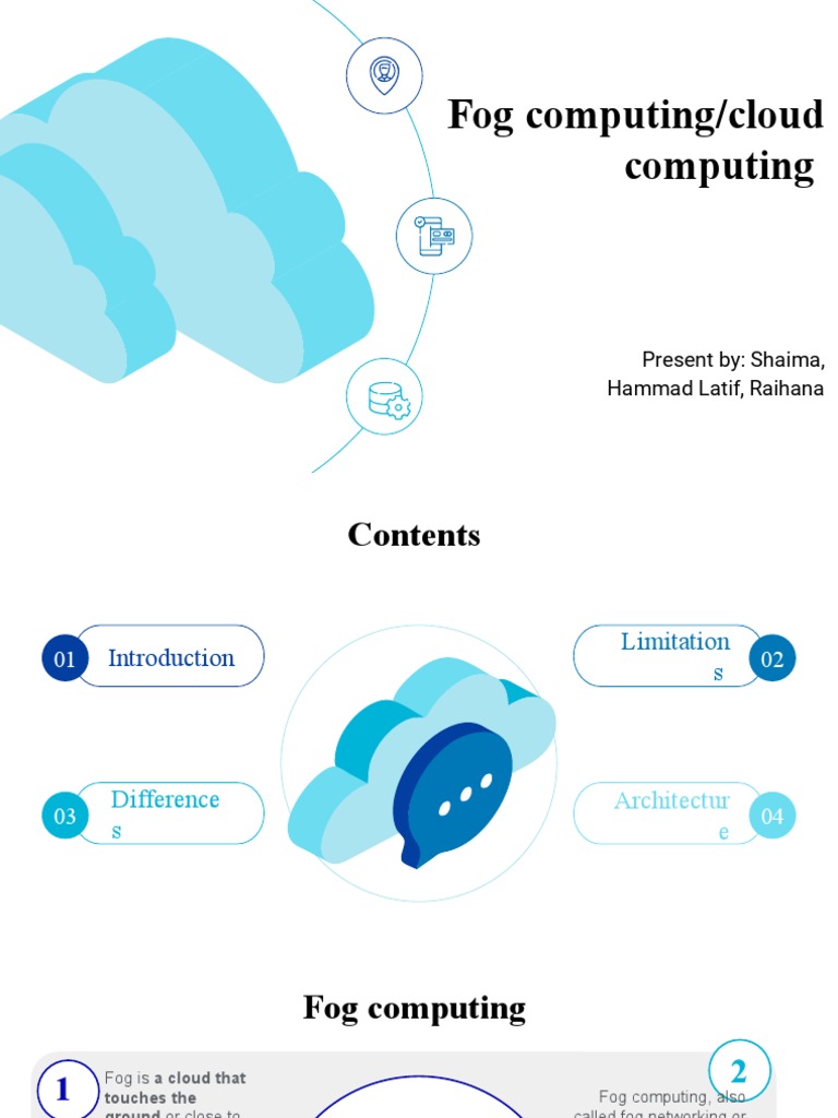 Fog Computing - Presentation | PDF | Internet Of Things | Cloud Computing
