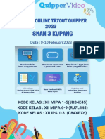 Panduan Online Tryout Quipper 2022 (Sman 3 Kupang)