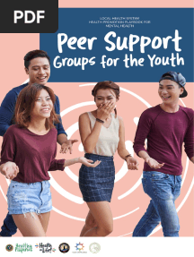 (DOH HPB) PA5 Playbook - Peer Support Groups For The Youth