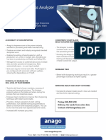 Anago Analyzer New Users Flyer