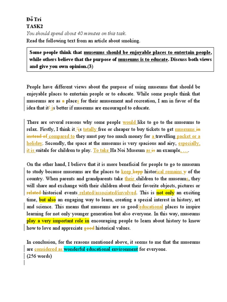 The Benefits of Museums as Educational Environments PDF Museum