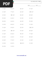 10以内乘法 乘以2 (50题) 1QA